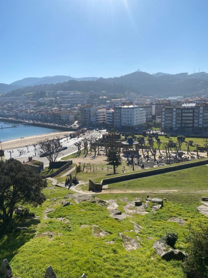 Coqueto O Cruceiro Lägenhet Baiona Exteriör bild